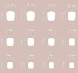 Yeknu  24pcs Spring Floral Print Press on Nails Small Fresh Flowers Manicure Wearable Nail for Women and Girls False Nail