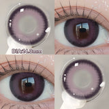 Yeknu  2pcs Myopia Color Contact Lenses for Eyes with Prescription Beauty Pupils Makeup Eye Color Lenses Fashion Blue Lenses