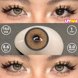 Yeknu  Color Contact Lens Black Lenses Natual look Brown Beauty Pupils Makeup Blue Contact Gray Eyes Women Cosmetic Fashion Lens