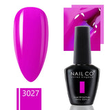 Yeknu  15ml Gel Nail Polish Semipermanente Varnishes Lacquer Esmalte Black White Color UV Lakiery Hybrydowe Vernis Gellak Polish