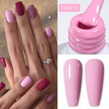 Yeknu  10ml Gold Glitter Gel Nail Polish Crystal Semi Permanent Soak Off UV Gel Varnish Nail Art Manicure Base Top Coat