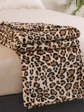 Yeknu  Fleece Throw Blanket for Couch Leopard Print Blanket for Adult Lightweight Cozy Soft Cheetah Blanket for Bed Sofa