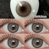 Yeknu  1 Pair Myopia Color Contact Lenses for Eyes with Prescription Makeup Eye Color Lenses Beauty Pupils Fashion Blue Lenses