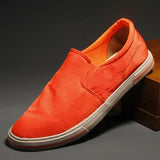 Yeknu  Plug Size 38~46 Men Casual Shoes Mens Canvas Shoes Men Shoes Men Fashion Flats Fashion Men's Driving Shoes Men Sneakers