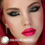 Yeknu  2Pcs/Pair Contact Lenses With Diopters Beauty Pupils Makeup DNA Degree Color Contact Lenses For Myopic Eyes aesthetic Lens