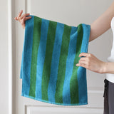Yeknu  Color Matching Pure Cotton Towels Yarn-dyed Face Soft Towel Class Long-staple  Absorbent Bath Towel  Kids Towel