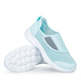 Yeknu  Large size Velcro elderly shoes wide feet thick instep men's and women's autumn sports middle-aged elderly soft-soled walking