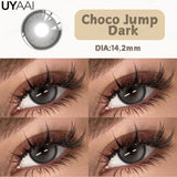 Yeknu  NEW Color Contact Lenses For Eyes Beauty Color Contact Cosmetic Beauty Natural Color Pupils Black Lens Big Eyes Green lens