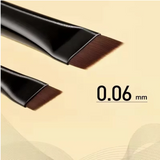 Yeknu  New 2 pieces eyebrow contour brush eyebrow eyeliner brush portable small angle eyebrow brush female makeup tool