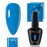 Yeknu  15ml Gel Nail Polish Semipermanente Varnishes Lacquer Esmalte Black White Color UV Lakiery Hybrydowe Vernis Gellak Polish