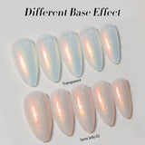 Yeknu  15ml Aurora Glitter Gel Nail Polish Iridescent Pearl Shimmer Effect Soak Off UV LED Manicure Varnishes