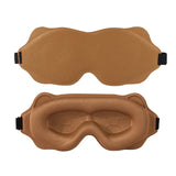 Yeknu  Sleep Eye Mask Weighted for Side Sleeper Men Women 3D Contoured Sleeping Mask No Eye Pressure 100% Blockout Soft Comfortable Eye