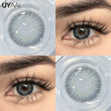 Yeknu  NEW Cleopatra Series Contact Lenses Cosmetics Eye Color Lenses Woman Accesories Black Lens Makeup Beauty Brown Lenses