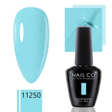Yeknu  15ml Gel Nail Polish Semipermanente Varnishes Lacquer Esmalte Black White Color UV Lakiery Hybrydowe Vernis Gellak Polish