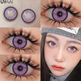 Yeknu  Color Contact Lenses for Eyes Korean Lens Natural Lenses Brown Lenses Blue Eye Contact Brown Big Eyes  Color Lens Eye
