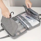 Yeknu  Women's travel toiletries for men-Portable hanging storage bag cosmetic bag suitable for cosmetic travel accessories essentials