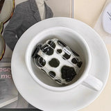 Yeknu  Cow Pattern Suitable For Airpods4 Protective Case Airpodspro3 Generation Headphone Cover Wireless Bluetooth Protective Case