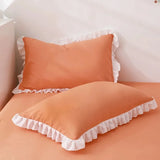 Yeknu  INS Style Pillowcases, Soft Pillow Covers for Home & Student Dorm, Large & Small Sizes, All-Match Universal Design