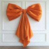 Yeknu  Mehofond Photography Background Elegant Pink Orange Bow Aldult Birthday Wedding Maternity Portrait Decor Backdrop Photo Studio