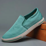 Yeknu  Spring Autumn New Designer Canvas Shoes for Men Fashion Casual Color Match Men's Vulcanize Shoes