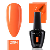 Yeknu  15ml Gel Nail Polish Semipermanente Varnishes Lacquer Esmalte Black White Color UV Lakiery Hybrydowe Vernis Gellak Polish