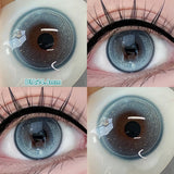 Yeknu  Daily Disposable 10PCS Colored Contact Lenses for Eyes Myopia Lens Beauty Pupils Eye Lenses Fashion Blue Purple Lenses