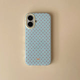 Yeknu 3D Polka Dot Cute Tomato Magnetic Grip Tok Phone Stand Holder Phone Case for IPhone 16 15 14 13 Pro Max Funny Magsafe Back Cover