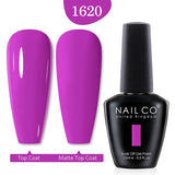 Yeknu  10ml Pearl Shell Color UV Gel Nail Polish Semi Permanent Golden Nail Art Gel Varnish Hybrid Nail Gel Polish Manicure Base