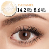 Yeknu  Color Contact Lenses Beauty Blue Lens Makeup Colorcon Fashion Natural Black Eyes Lens Natural Brown Lenses Fashion Lens