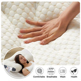 Yeknu Cervical Orthopedic Neck Pillow Help Sleep Protect The Pillow Neck Household Soybean Fiber High Elastic Soft Pillow For Sleeping