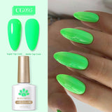 Yeknu  10ml Neon Color Nail Gel Polish Long Lasting Soak Off UV LED Gel Varnish Nail Manicure Gel Varnish