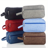 Yeknu  Oxford Cloth Large Capacity Makeup Bag. Travel Storage Bag, Men's Grooming Bag for Business Trips, Multifunctional Storage