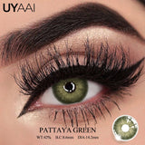 Yeknu  Colored Contact Lens Natural Pupils Black Lenses Beauty Green Contacts Makeup Blue Pupils Lenses Eye Contacts Natual Look