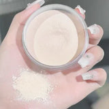 Yeknu  Light Air Loose Powder Transparent White Long lasting matte finish makeup Oil Control Cover flour cosmetics Korea