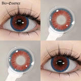 Yeknu  Halloween Pupil Cosplay Contact Lenses for Eyes Red Cosplay Lenses Anime Character Eye Contacts Blue Special Lens
