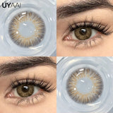 Yeknu  NEW Cleopatra Series Contact Lenses Cosmetics Eye Color Lenses Woman Accesories Black Lens Makeup Beauty Brown Lenses