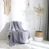 Yeknu  Autumn Winter New Cozy Home Decor Knitted Blanket Autumn Winter Soft Home Knitted Wool Blanket Comfortable Sofa Blanket