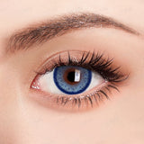 Yeknu  1 Pair Cosmetic Color Lens Korea Cosplay Big Eyes Contact Lens Diameter Large Pink Lens