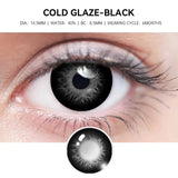Yeknu  2pcs pupils halloween Blue Green contact lenses for Eyes Natural Colored contact lenses Prescription myopia Brown Lens