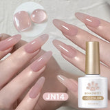 Yeknu  10ml Black Glass Cat Magnetic Gel Nail Polish Ultra Shine Gold Silver Glitter Soak Off UV LED Gel Nail Art Varnish