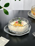 Yeknu  New Chinese Sle Irregular Dert Bowl Set Creative Sugar Water Silver Ear Porrie Bowl Home Use High Sensation Dert Bowl