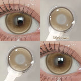 Yeknu  2pcs/pair New Cosplay Contact Lenses for Eyes Makeup Pupils Cosmetics Blue Eye Color Lenses for Myopia Lens 14.2/14.5mm