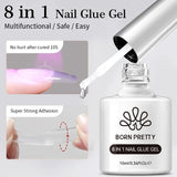 Yeknu  10ml Super Shining Reflective Cat Magnetic Gel Ultra Shine Glitter Red Silver Soak Off UV LED Gel Nail Art Varnish
