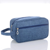 Yeknu  Oxford Cloth Large Capacity Makeup Bag. Travel Storage Bag, Men's Grooming Bag for Business Trips, Multifunctional Storage