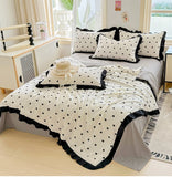 Yeknu 2025 new skin-friendly washed cotton summer quilt printing air conditioner quilt summer cool quilt machine wash single double