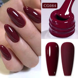 Yeknu  10ml Gold Glitter Gel Nail Polish Crystal Semi Permanent Soak Off UV Gel Varnish Nail Art Manicure Base Top Coat