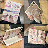 Yeknu  Case For iPad 10 9 8 7 6 5th Generation Pro 11 12.9 13 10.9 9.7 Air 6 5 4 3 2024 Mini A17 Pro Cover 11'' M2 M4 Protective Cases