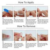 Yeknu  10pcs Short Square Press on Nails Amber Cat Eye False Nails Leopard Print Nail Sweet Cool Girls Fake Nails Versatile Simple Nail