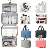 Yeknu  Women's travel toiletries for men-Portable hanging storage bag cosmetic bag suitable for cosmetic travel accessories essentials