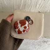 Yeknu  Brown Cow Pattern Suitable For Airpods Pro 3 Headphone Cover 4th Generation Airpods S1 2nd Generation Pro New 3rd Generation Pro